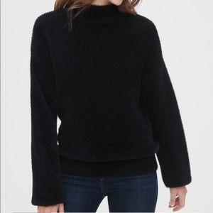 Fuzzy Mockneck Sweater